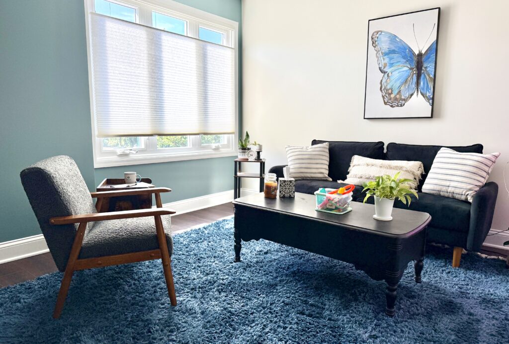 Therapy office at The Artemis Center for Guidance in Turnersville, New Jersey